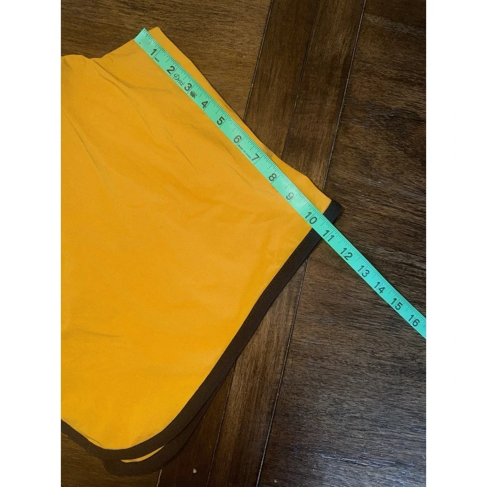 James Perse Board Shorts Men's 38 Yellow Gray Yosemite Swim Trunks Quick Dry
